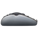Hidersine Violin Case - Polycarbonate Halfmoon Carbon Fibre Effect