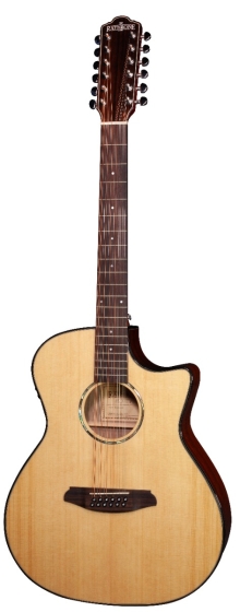 Rathbone No.3 - Englemann Spruce/Bocote E/Cut 12 String