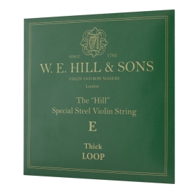 W. E. Hill Violin String E. Loop End. Strong