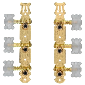 TGI Machineheads. Classical 3 in a Line. Lyra Style. Gold