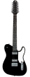 Shergold Telstar Standard ST14 Black 12-String