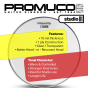 Promuco Studio Drumhead Clear Bass Drum 22"