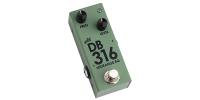 New DB 316 Mid-EQ pedal from Aguilar Amplification